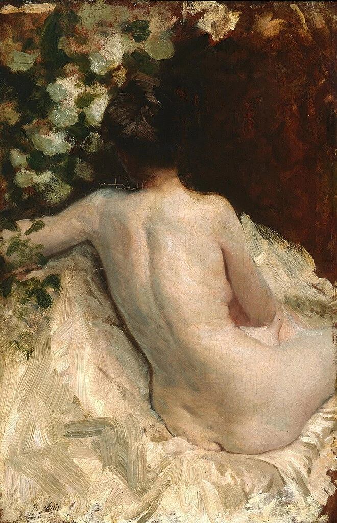 Giuseppe De Nittis - Nudo di schiena